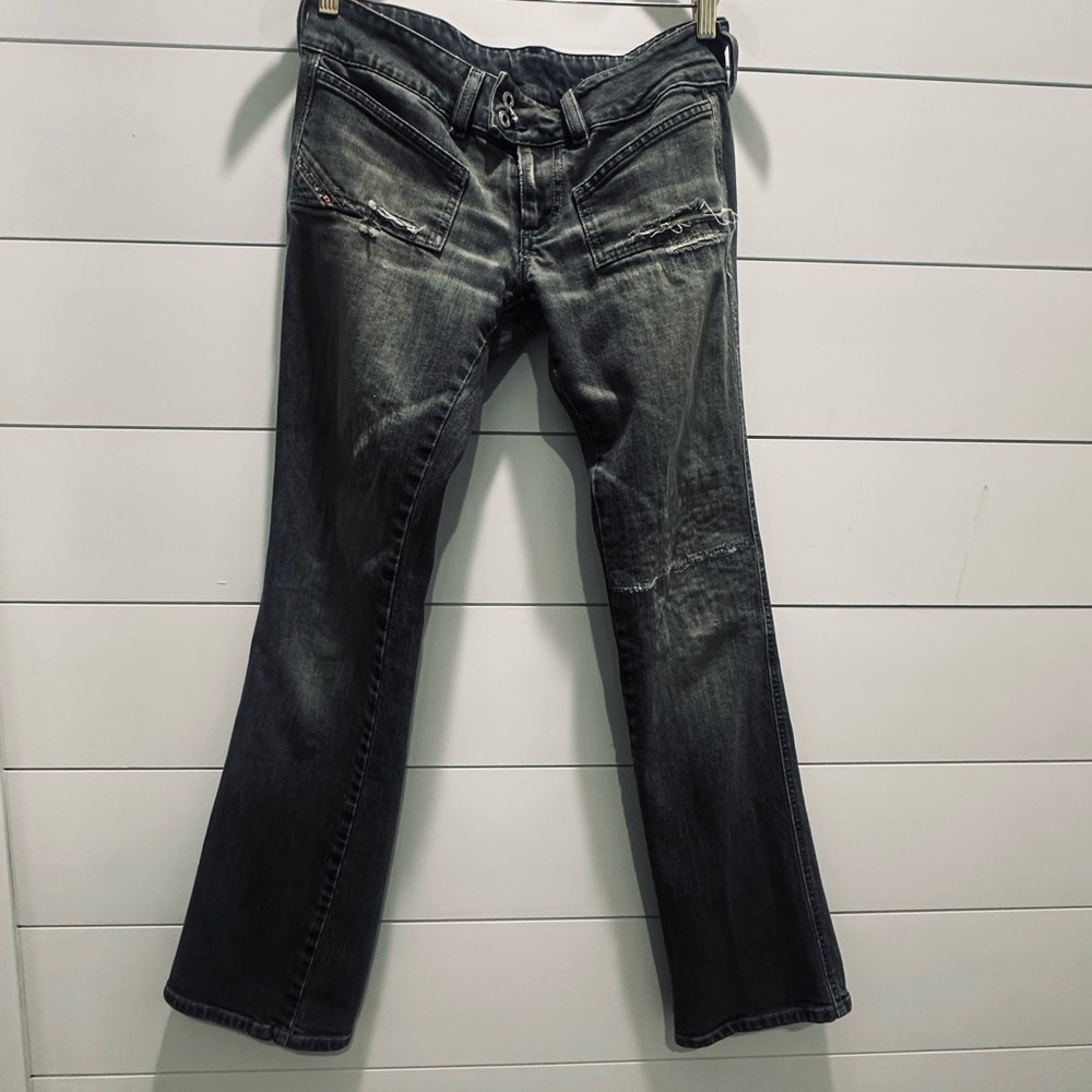 Vintage Diesel Women's Gray Jeans